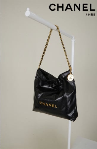 🔆 [CHANEL] 샤넬 22 핸드백 블랙 금장 미듐🔆