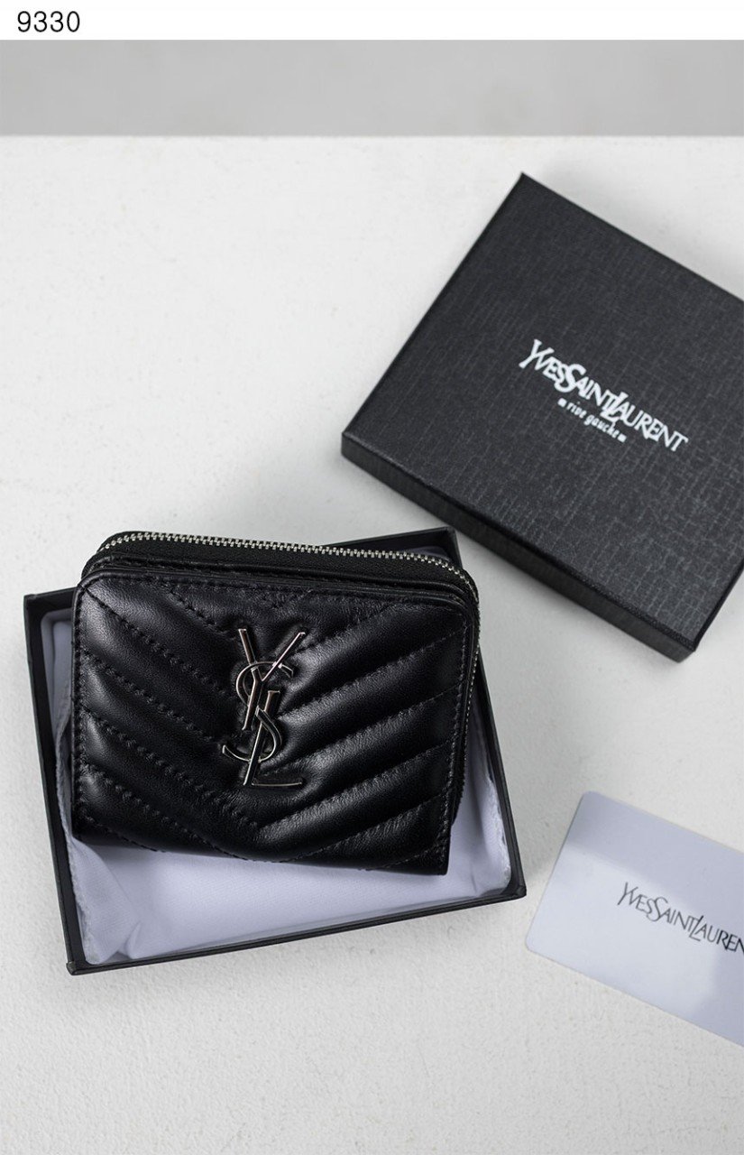 #입생로랑 [YSL] 수입프리미엄급 모노그램 컴팩트 지퍼 어라운드 지갑 신상 입고💢 #태그 #지갑 #9330