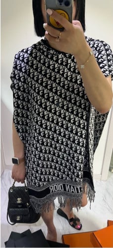 💕 디* 오블리크 후드 판쵸