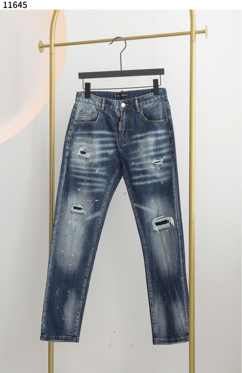 #디스퀘어드2 [dsquared2] 화이트워싱 페인팅 청바지 신상입고💢 #하의 #팬츠 #11645