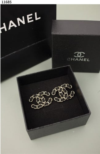#샤넬 [Chanel] CC 블랙 체인 귀걸이 신상입고💢 #귀걸이 #11685