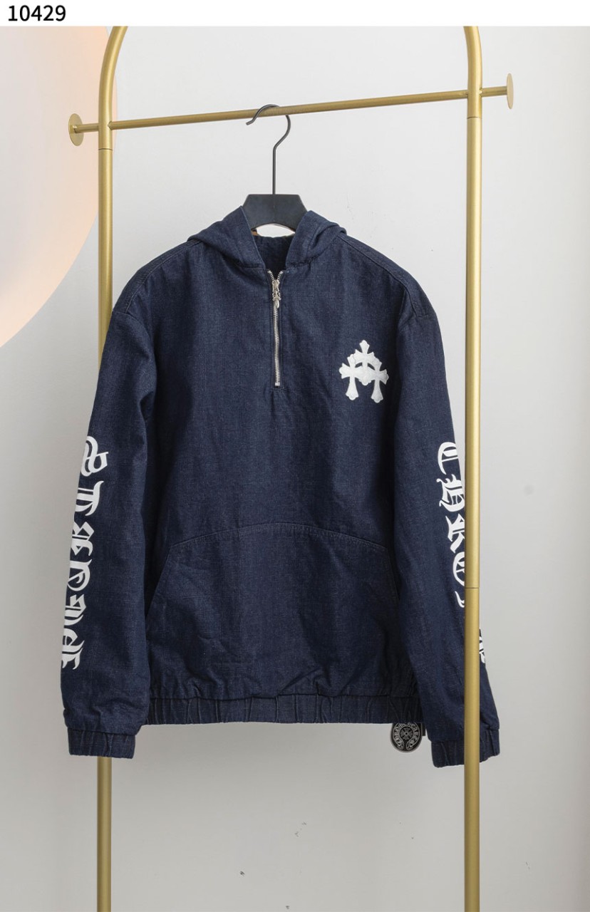 #크롬하츠 [Chrome Hearts] 크롬하츠 데님 아노락 후드 신상입고💢 #상의 #자켓 #10429