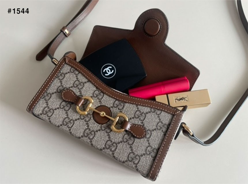 🍀 [GUCCI] 구찌 홀스빗 1955 GG 수프림 미니 숄더백 🍀