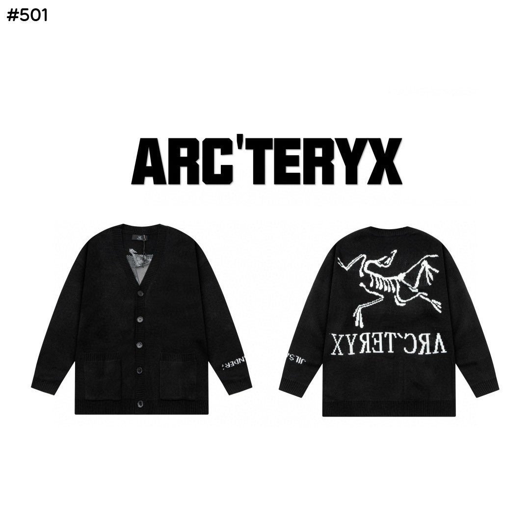 #아크테릭스 24fw 미니멀 그래피티 스웨터