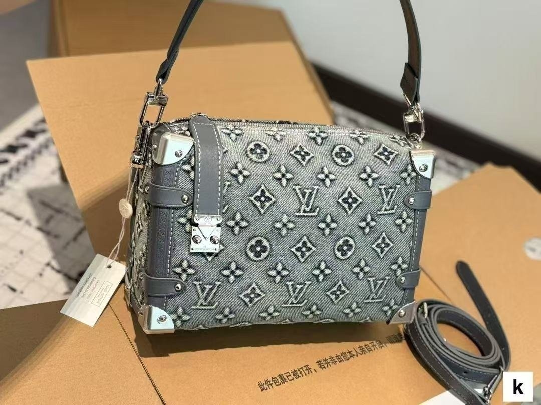 루이비통 데님사이드  트렁크  pm백