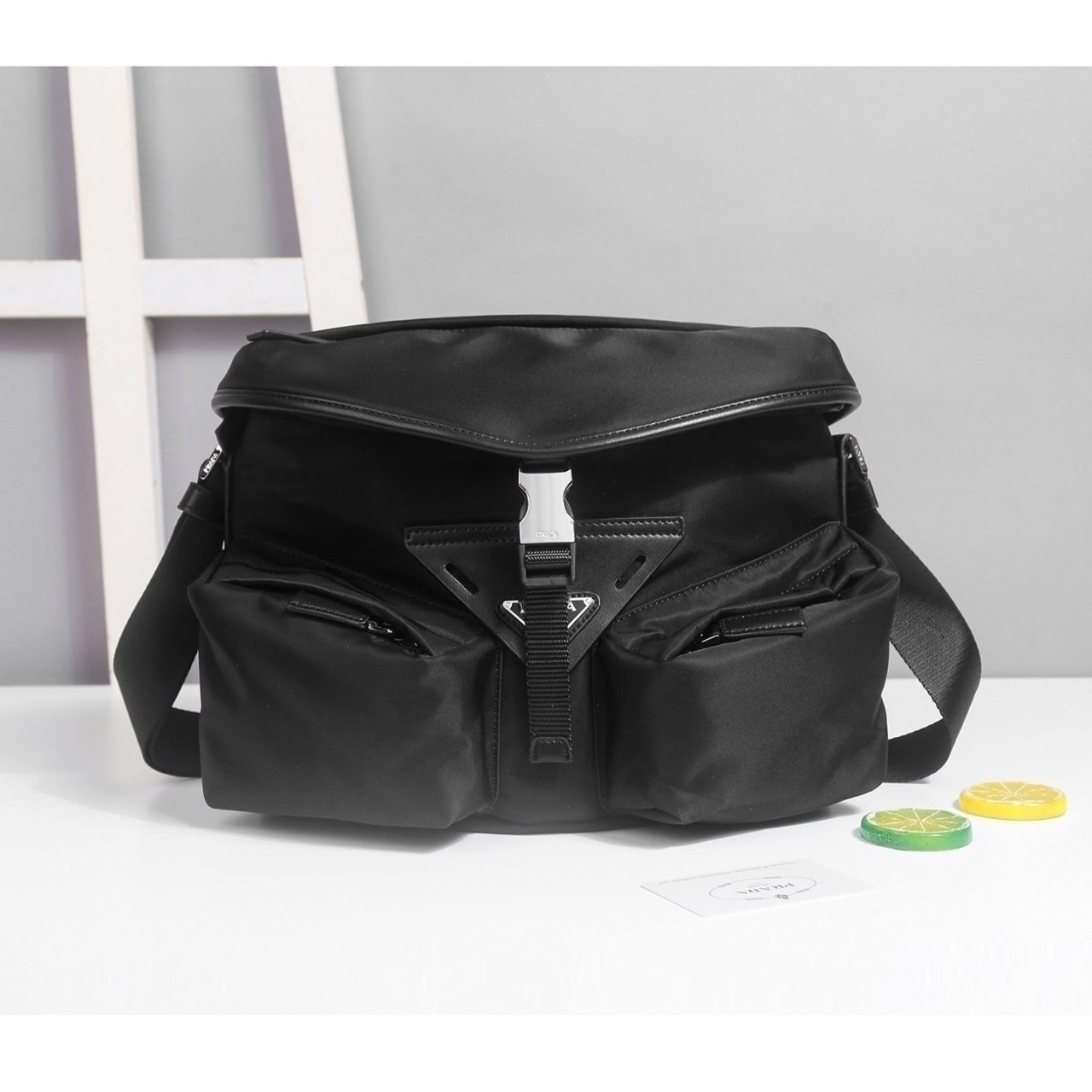 삼각로고 트래블백