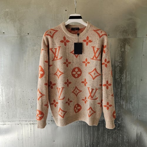 25 SS 루*비* 모노그램 울 니트