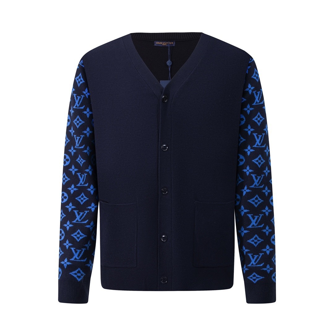 25 SS 루*비* 모노그램 믹스 가디건