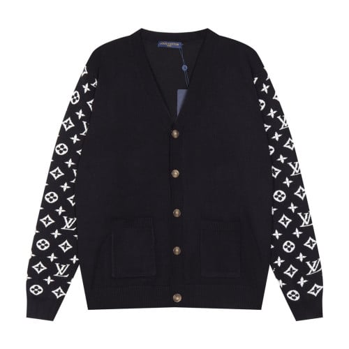 25 SS 루*비* 모노그램 믹스 가디건