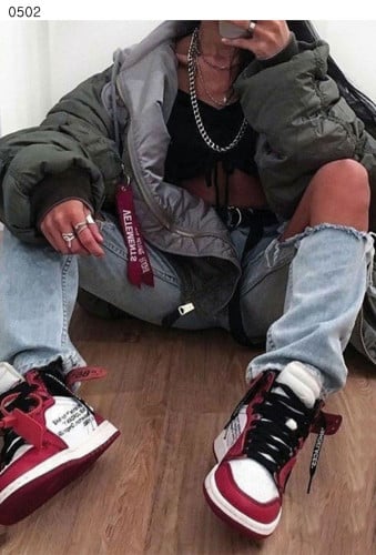 #나이키 [Nike] 오프화이트 X 나이키 조던 1 레트로 시카고 세일💢💢💢 #태그 #신발 #0502