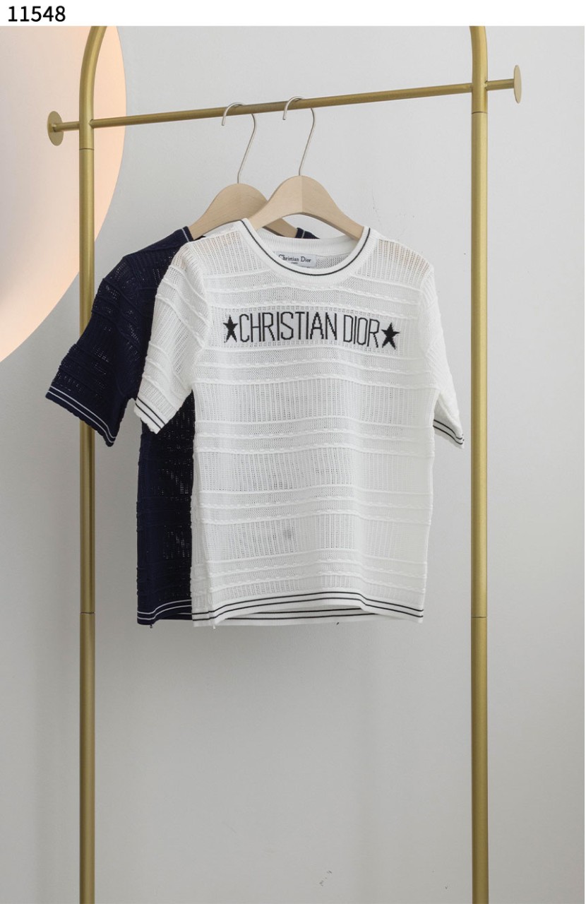 #디올 [Christian Dior] Christian Dior 반소매 스웨터 신상입고💢 #상의 #니트 #11548