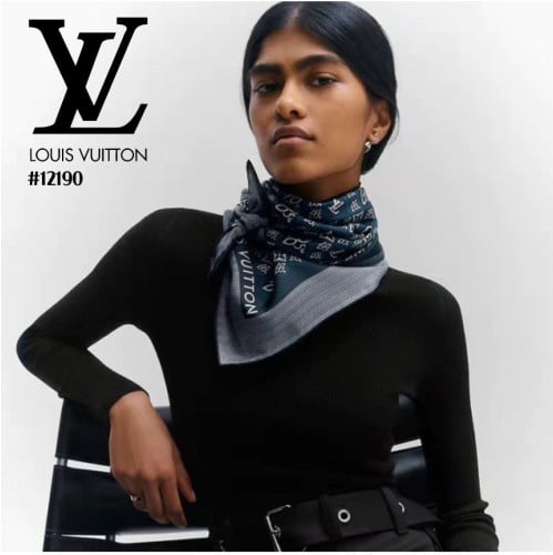 🔆 [LOUIS VUITTON] 루이비통 SINCE 1854 실크 스퀘어 스카프 🔆