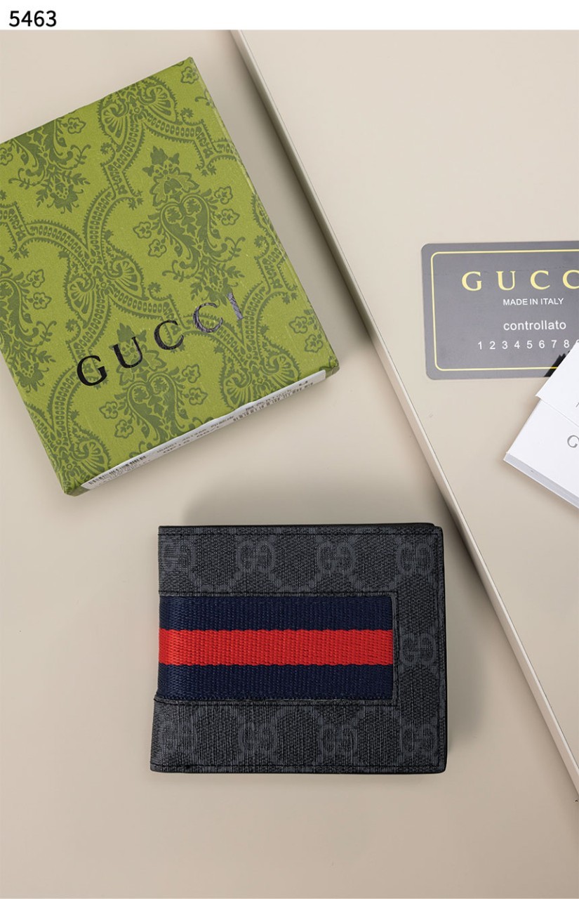#구찌 [Gucci] 수입프리미엄급 구찌 슈프림 삼선 블랙 반지갑 신상 입고💢 #태그 #지갑 #5463