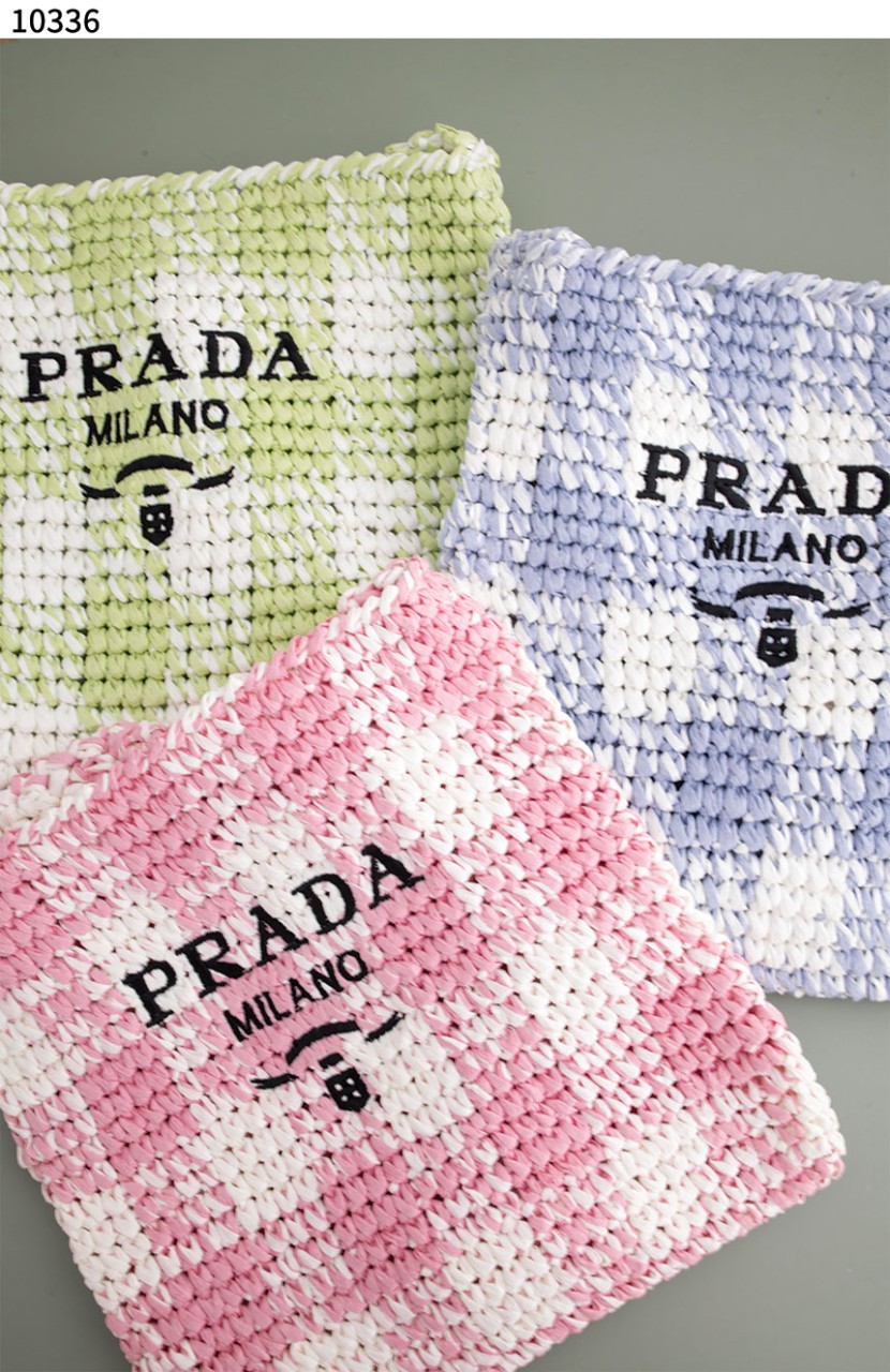 #프라다 [PRADA] 라지 라피아 토트 백 신상입고💢 #가방 #10336