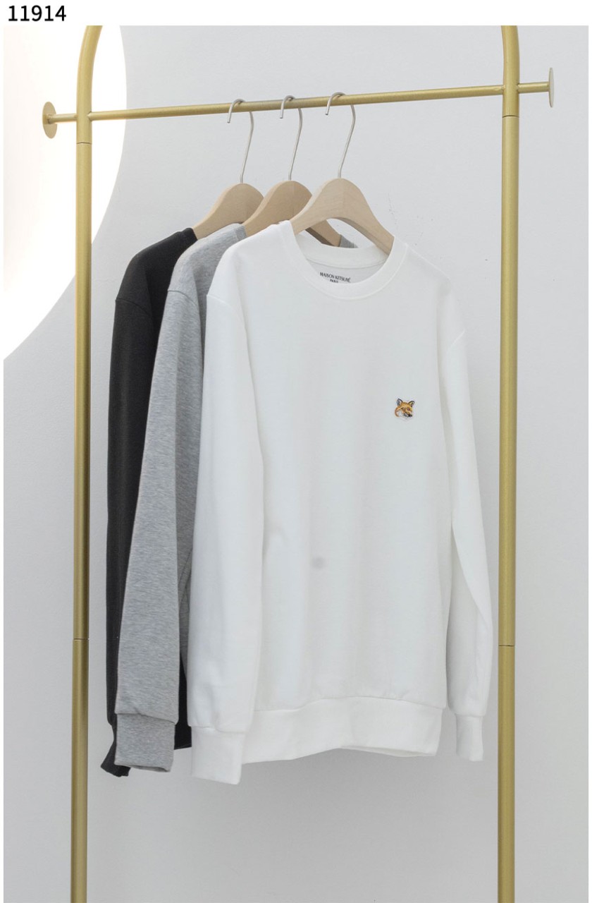 #메종키츠네 [Maison Kitsuné] 폭스헤드 롱 슬리브 1+1 티셔츠 신상입고💢 #상의 #티셔츠 #11914