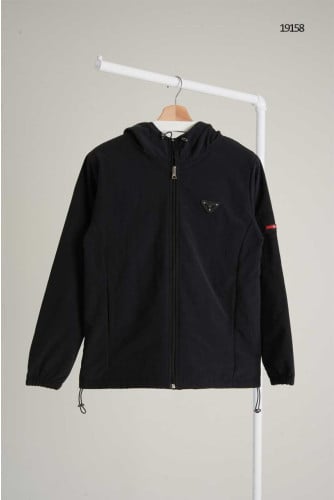 🔆 [PRADA] 프라다 삼각로고 후드 스트링 자켓 🔆