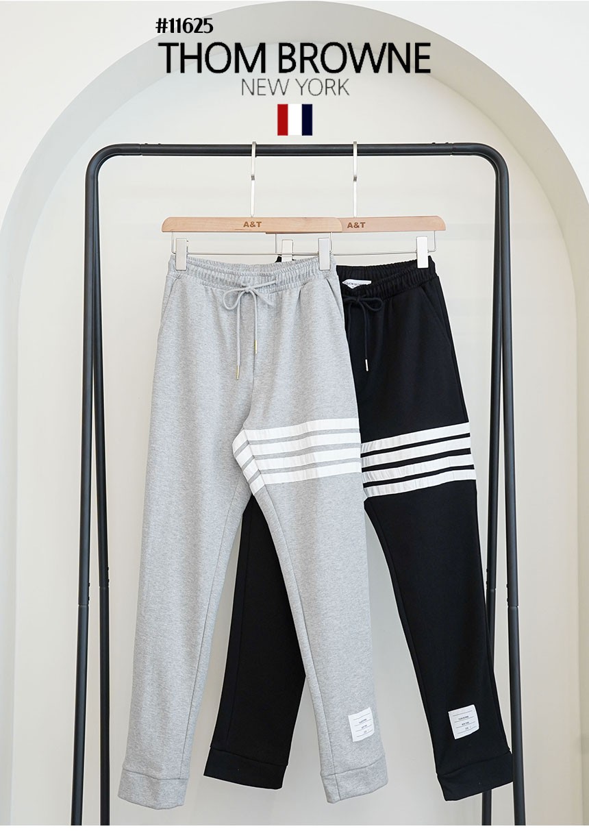 🔆 [THOM BROWNE] 톰브라운 남성 4바 드로스트링 조거 팬츠 🔆