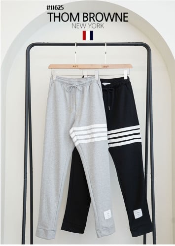 🔆 [THOM BROWNE] 톰브라운 남성 4바 드로스트링 조거 팬츠 🔆
