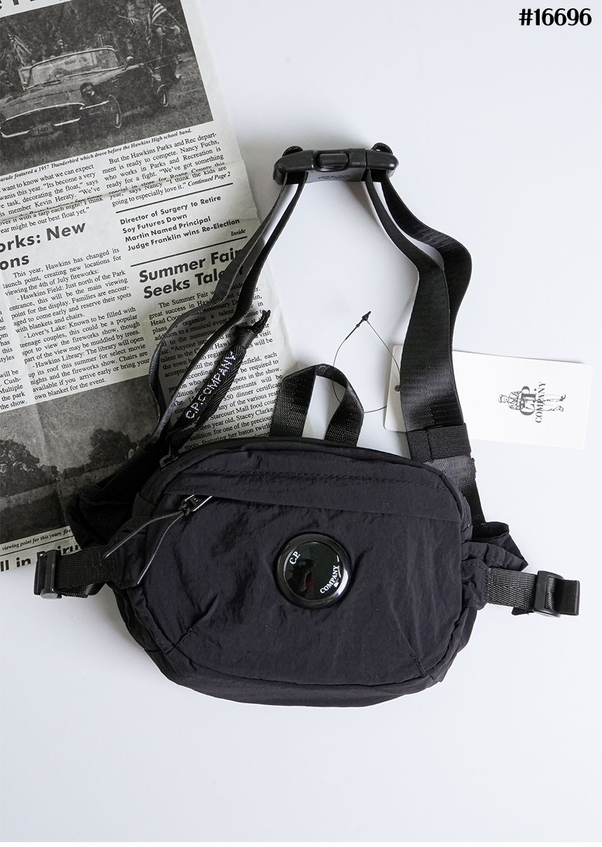 🔆 [CP.company] 씨피컴퍼니 나일론 B 렌즈 크로스바디 팩 🔆