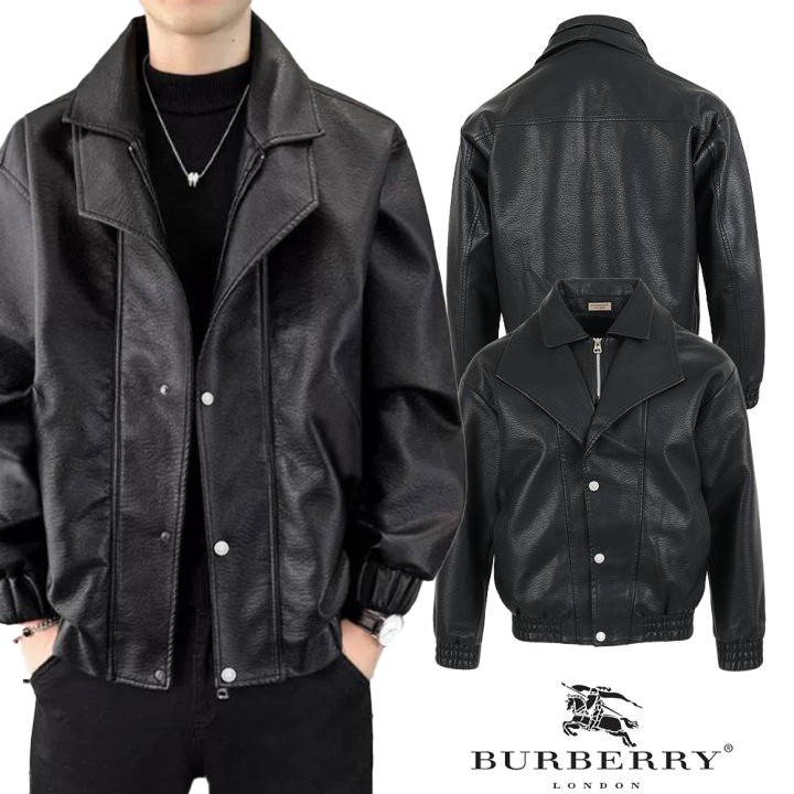 더블 숄카라 레더자켓