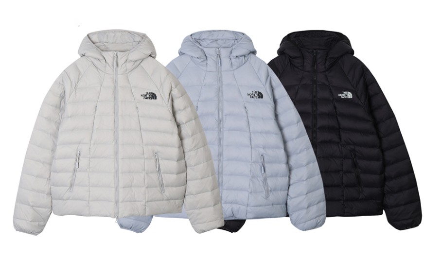 20439_NF 가슴줄 테크 경량 패딩