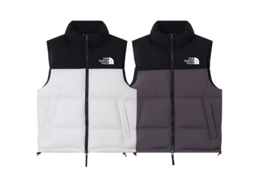 20426_NF 눕시 투톤 패딩 조끼