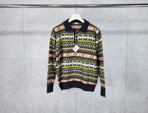 25SS 로*에베 캐시미어 폴로 울 스웨터 입고~~