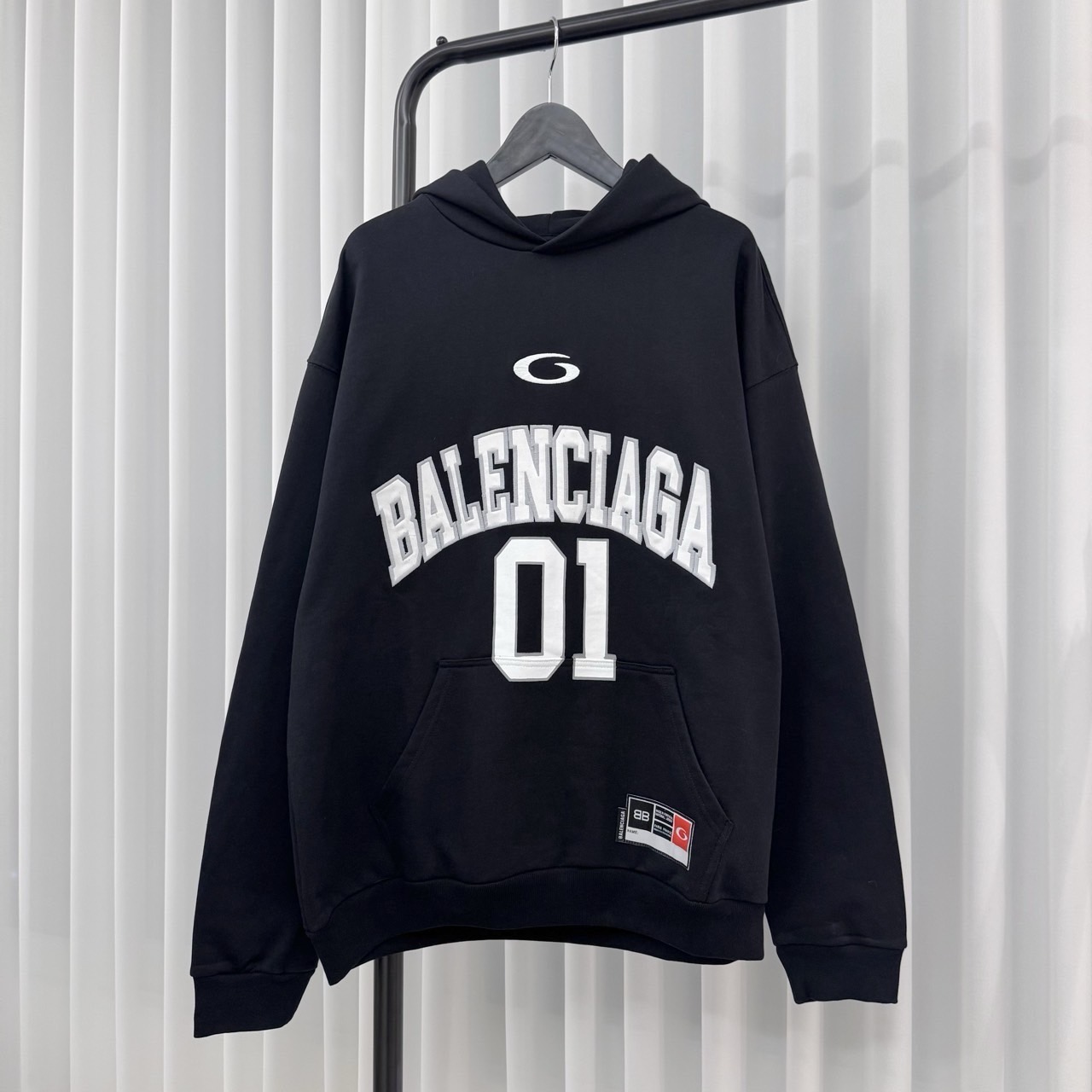 ➰발렌시아가 바스켓볼 시리즈 라지핏 후디