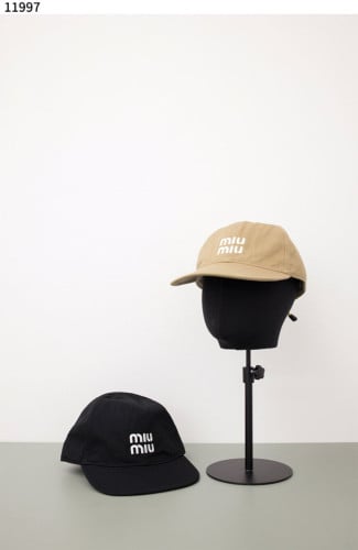 #미우미우 [MIU MIU] 코튼 베이스볼 캡 신상입고💢 #모자 #11997