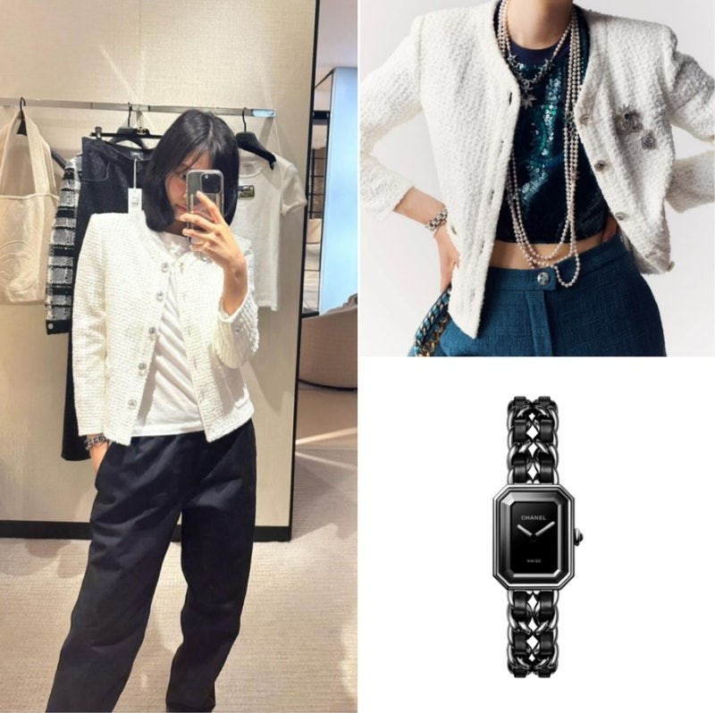 샤넬 프리미에르 실버 블랙