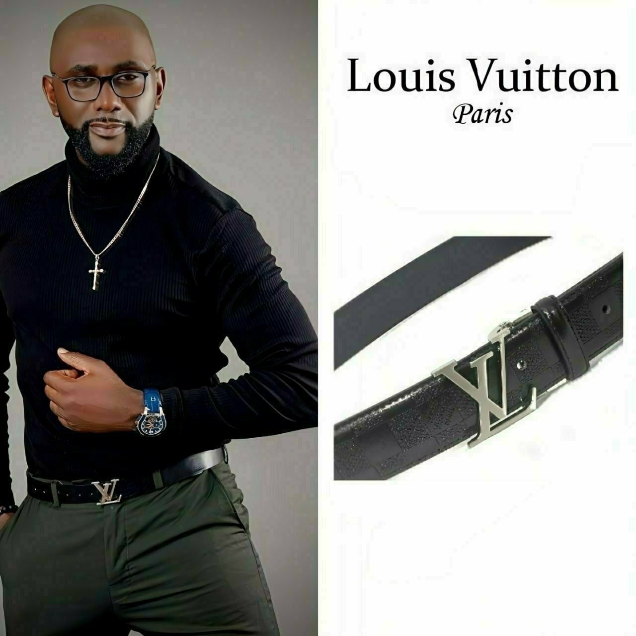 🔳🔳25s 루♡비통 LV실버장식 벨트🔳🔳