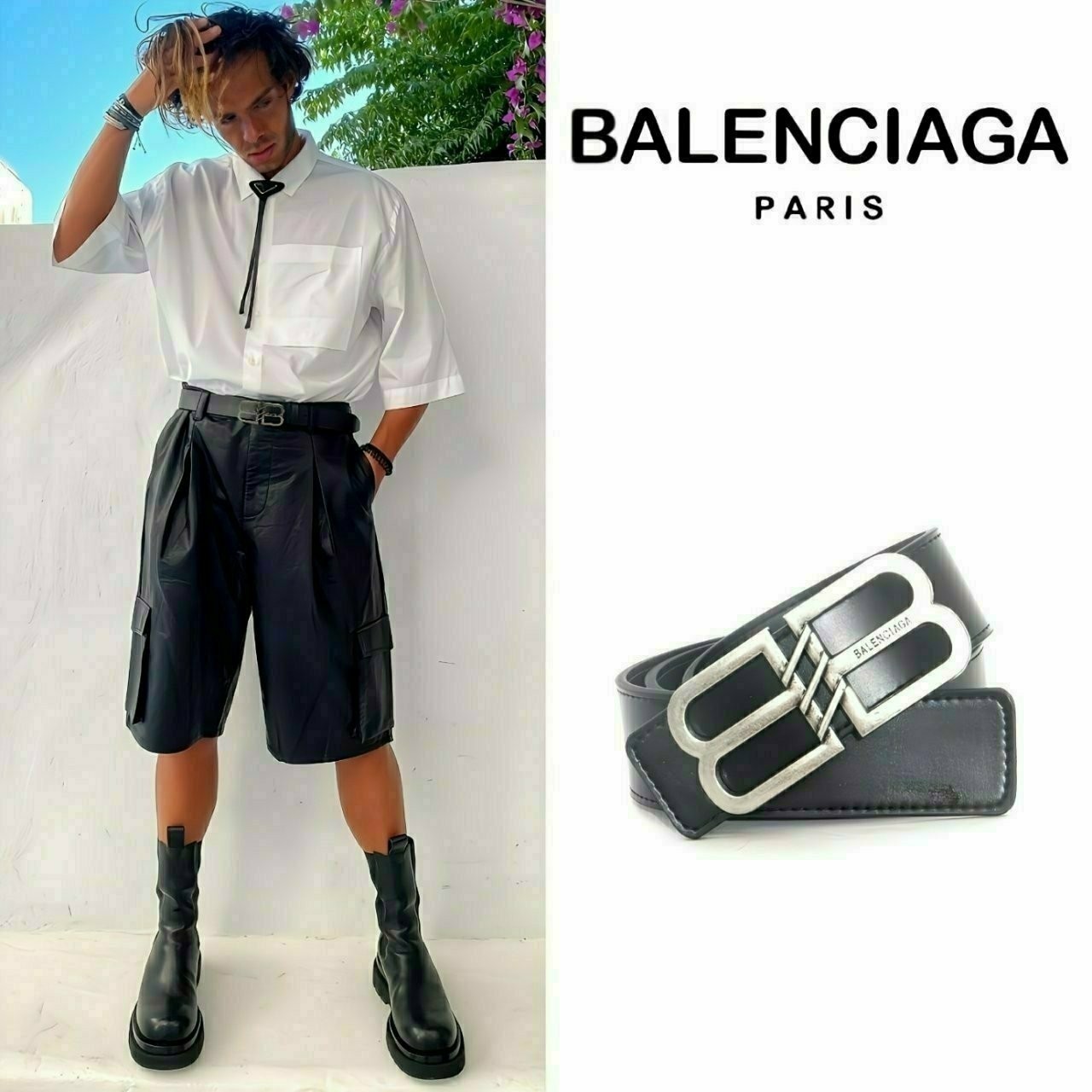 🔳🔳25s 발♡시아가 뉴BB로고 벨트🔳🔳