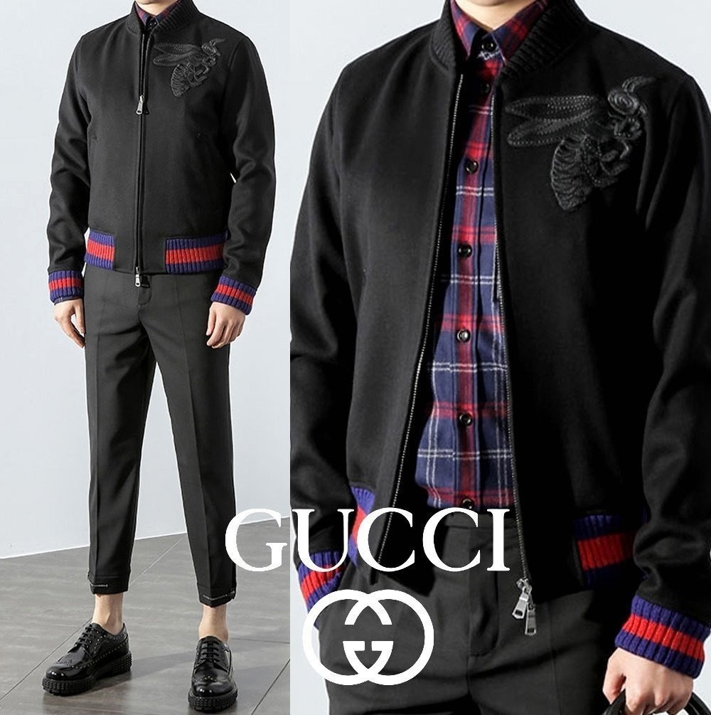 ⚪ ▪️G*CCi 울 모직 🤍이병헌🤍 블루종 ▪️⚪