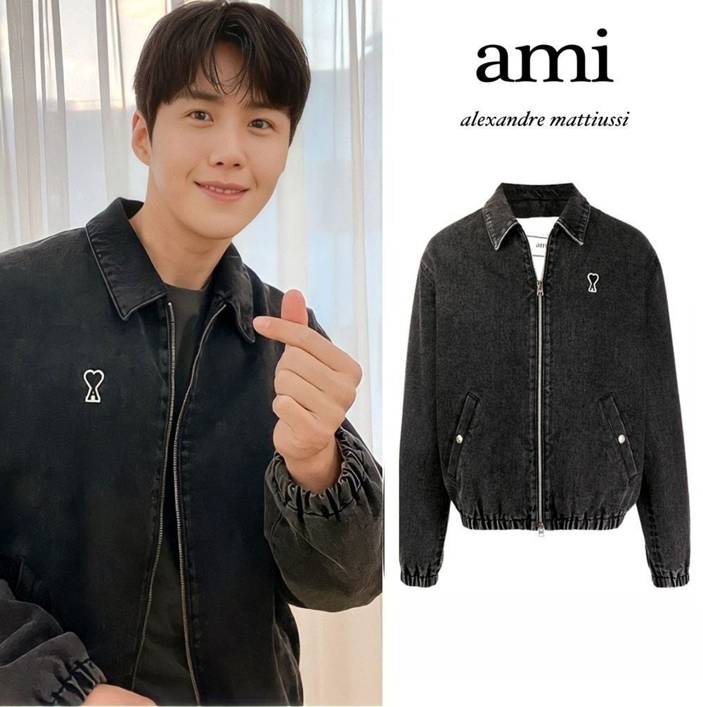 ⚫▪️◼ a*i BLACK JEANS JACKET ▪️◾⚫