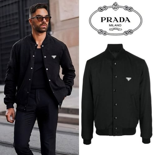 ⚪⚪▫️ P*ADA Varcity Jacket ▫️⚪⚪