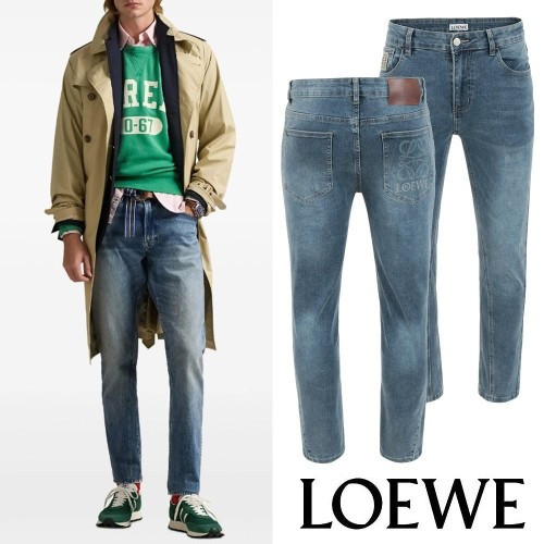 LOE 레터링 아나그램 스팟페인트 데님