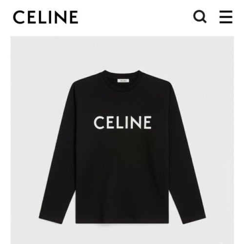 CLN 베이직 로고 긴팔 티셔츠