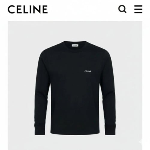 CLN 미니레터링로고 긴팔 티셔츠