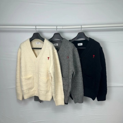 AM 포켓 브이넥 가디건