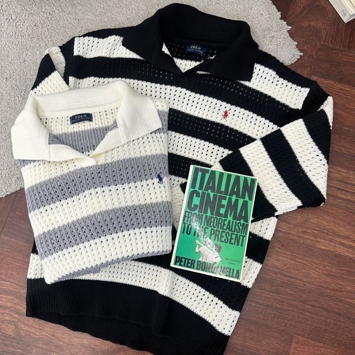 PL 플로우 펀칭카라니트(남녀공용)