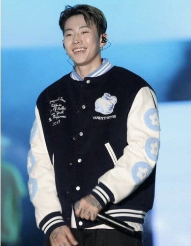 💕 루* 반디 더 핑크 래빗 바시티자켓