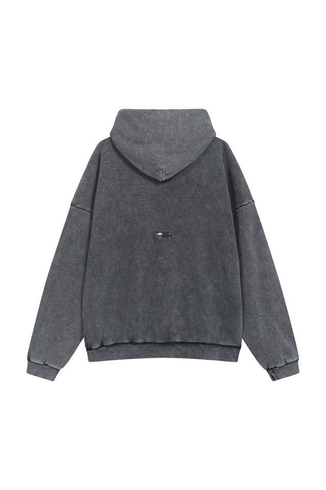 💕 아** 백로고패치 후드