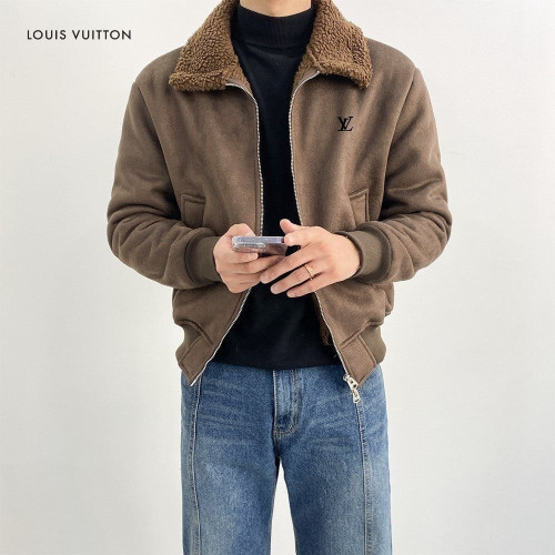 💕 루* 모노그램 자수로고 쉐어링 무스탕