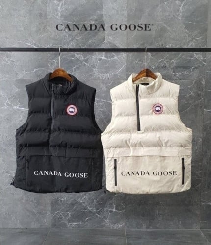 💕 캐* 퍼포먼스 로고 웰론 조끼패딩