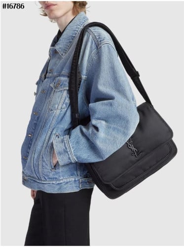 🔆 [SAINT LAURENT] 생로랑 에코닐 NIKI 니키 나일론 메신저 백 🔆