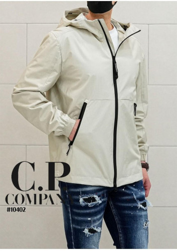 🔆 [C.Pcompany] 씨피컴퍼니 남성 백 렌즈 패치 윈드브레이커 후드 자켓 🔆