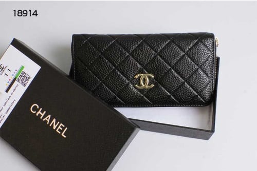 🔆 [CHANEL] 샤넬 클래식 캐비어 지퍼 장지갑 🔆