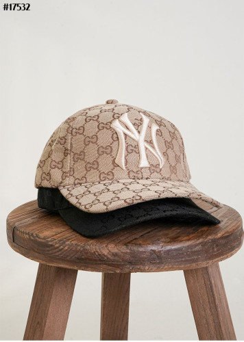 🔆 [GUCCI] 구찌 X MLB 자수 로고 GG 자카드 볼캡 🔆