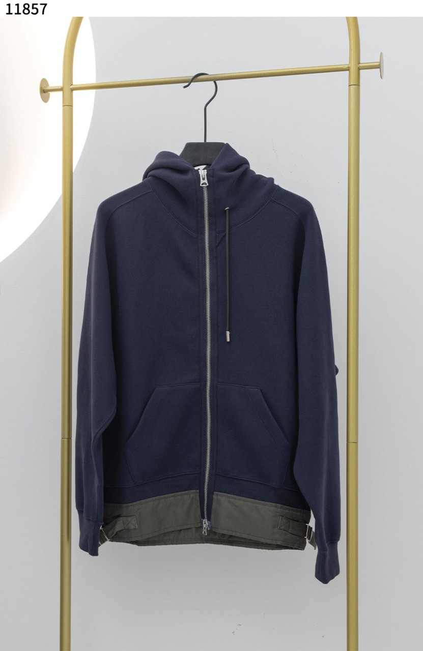 #사카이 [sacai] Nylon Twill & Sponge Sweat Hoody 신상입고💢 #상의 #자켓 #11857