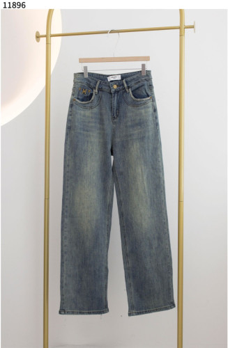 #셀린느 [CELINE] 여성 중청 트리옹프 로고 포인트 데님 신상입고💢 #하의 #팬츠 #11896